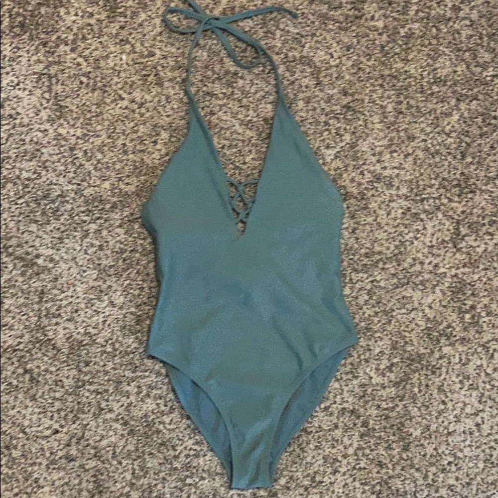 TARGET || plunging one piece swim suit
